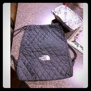 North face string backpack
